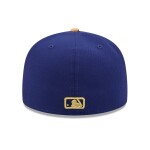 New Era Pánská kšiltovka Los Angeles Dodgers MLB Authentic Gold 2025 World Series Champions 59FIFTY Fitted Velikost: 7 1/2