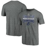 Fanatics Pánské tričko Tampa Bay Lightning 2020 Stanley Cup Champions Odd Man Rush Tri-Blend Velikost: