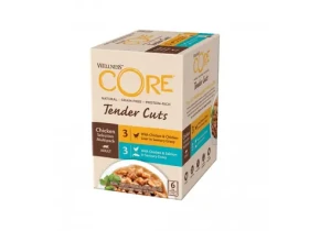 Wellness Core Cat Tender Multipack kuřecí výběr Kapsička 510g (076344106661)