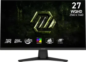 27" MSI MAG 274QF E20 černá / Herní monitor / QHD / Rapid IPS / 200Hz / HDMI+DP / VESA (MAG 274QF E20)