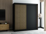 Šatní skříň Abi Lamelo Barva korpusu: Dub artisan, Rozměry: 100 cm
