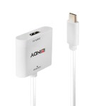 Manhattan USB 2.0 adaptér [1x USB-C® zástrčka - 1x zástrčka DisplayPort] USB-C auf DisplayPort-Kabel Stecker/Stecker 4K@