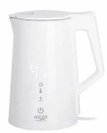 Rozbaleno - Adler AD 1345w bílá / Rychlovarná konvice / 2200W / 1.7 L / rozbaleno (AD 1345 white.Rozbaleno)