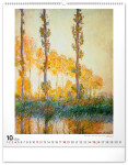 Nástěnný kalendář 2026 NOTIQUE - Claude Monet, 48 x 56 cm