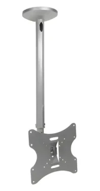 Maclean MC-504A stříbrná / Stropní držák pro TV / 23-42" / nosnost 30 kg / vzpěra 50-85 cm (mc-504s)