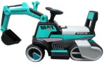 Mamido Dětský elektrický bagr C3 modrý