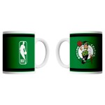 Hrnek Boston Celtics NBA Logo & Shield (330 ml)
