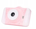 AgfaPhoto Realikids Cam 2 růžová / Digitální fotoaparát / 3.5" LCD / 12 Mpx / microSD (ARKC2PK)