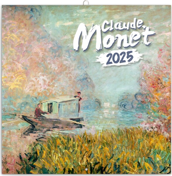 Kalendář 2025 poznámkový: Claude Monet, 30 30 cm