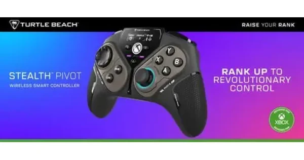 Turtle Beach Stealth Pivot černá / Gamepad / Xbox Series X/S / USB-C / 2,5 m kabel / podsvícení (TBS-0120-05)
