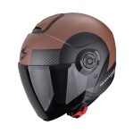 Moto přilba Scorpion Exo-City II Sheer matná hnědo/černá - S