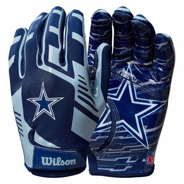 Dětské rukavice Dallas Cowboys NFL Wilson Youth Stretch-Fit Receivers