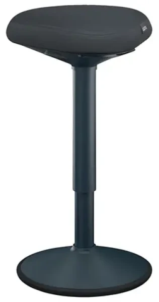 Leitz Ergo tmavě šedá / Balanční stolička / Výška 57–82 cm / Nosnost 110 kg / Protiskluzová základna (65450089)