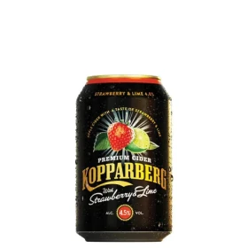 Kopparberg StrawberryLime Cider 4.5% 0.33 l (plech) (7393714368584)