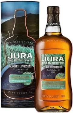 Jura Islander's No.1 Barbados Rum Cask 2022 / Whisky / Single malt / Ostrovy / 40 % / 1 l (5010196075091)