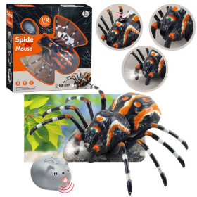 Mamido Pavouk tarantule na dálkové ovládání infračervené I/R černý