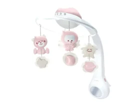 Infantino Hudební kolotoč s projekcí 3v1 Dusty Pink
