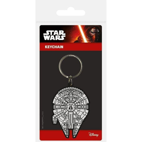 Klíčenka gumová Star Wars/Millenum Falcon - Pyramid
