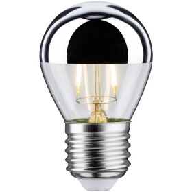 Paulmann 28664 LED Energetická třída (EEK2021) G (A - G) E27 kapkový tvar 2.6 W = 22 W teplá bílá (Ø x v) 45 mm x 72 mm 1 ks