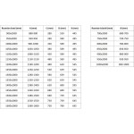 MEXEN/S - Exo sprchový kout dveře křídlové 120 x 85, transparent, zlato 819-120-085-50-00