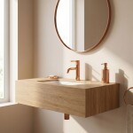 REA - Umyvadlová baterie Venti Copper Low REA-B9787