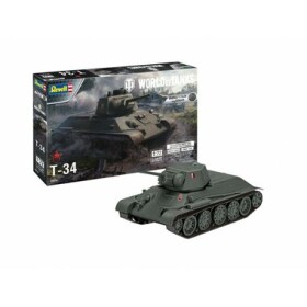 Revell Plastic ModelKit World of Tanks 03510 T-34 1:72