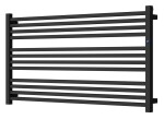 HOPA - Koupelnový radiátor STICK LEVEL černá barva - Barva radiátoru - C31 černá matná, Rozměr radiátoru - 1600 × 555 mm, výkon 839 W, Typ připojení - Klasické (na rozteč) RADSTIL166031