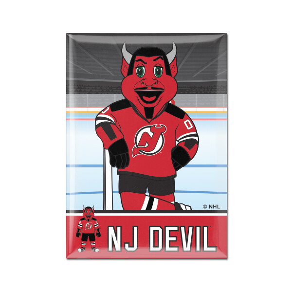 Wincraft Magnet New Jersey Devils NHL Metal Magnet MASCOT