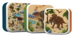 Svačinový box 3 ks S/M/L Dinosaurus