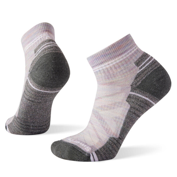 Dámské merino turistické ponožky SMARTWOOL Women's Hike Light Cushion Ankle Socks, Purple Eclipse velikost: 42-45 (L)