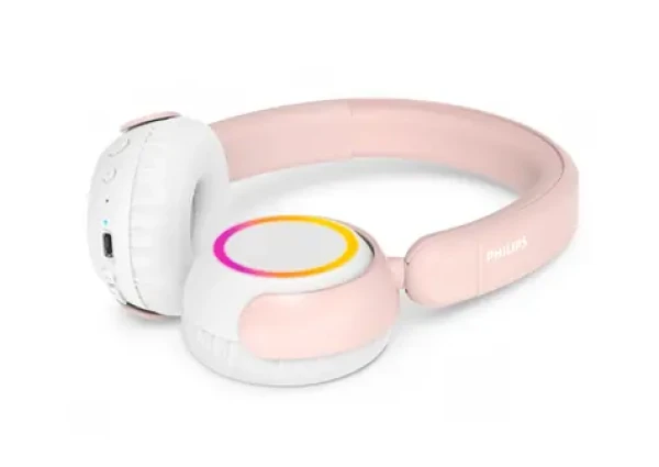 Philips TAK4200PK/00 růžová / Bezdrátová sluchátka / mikrofon / Bluetooth 5.4 / podsvícení (TAK4200PK/00)