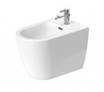 DURAVIT - Soleil by Starck Stojící bidet, otvor pro baterii, WonderGliss, bílá 22981000001