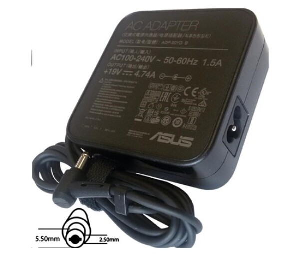 ADAPTER 90W 19V 3P W/O CORE (5.5PHI) orig. ASUS EDF_2910694