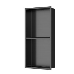 Vestavná polička SAT Aurum gun metal 33x63 cm SATAURN6030SBGM SATAURN6030SBGM