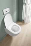 VILLEROY & BOCH - Subway 3.0 Závěsné WC se sedátkem SoftClosing, TwistFlush, CeramicPlus, alpská bílá 4670T9R1
