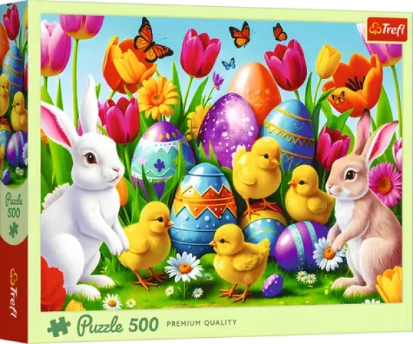 TREFL Puzzle Velikonoční louka
