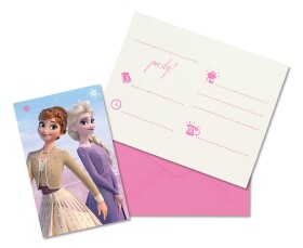 Frozen pozvánky 6 ks Procos Frozen pozvánky 6 ks Procos