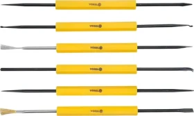 Vorel Sada nástrojů pro demontáž elektroniky 6 ks / Sada nářadí / Hroty, špachtle, páčidla / 180 mm (TO-79398)
