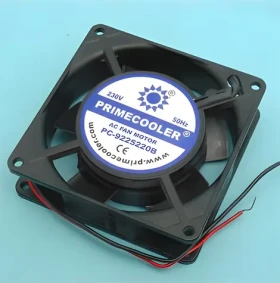 PRIMECOOLER PC-9225220B / Ventilátor / 230V AC / 92mm / 2200 rpm (PC-9225220B)