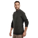 Bushman Pánský svetr Sakari tmavá khaki XXXL