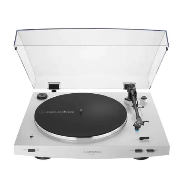 AUDIO-TECHNICA AT-LP3XBTWH bílá / Automatický gramofon / 33 RPM 45 RPM / řemenový pohon / automatický (AT-LP3XBTWH)
