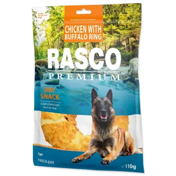 Rasco Premium kruh bůvolí obalený kuřecím masem 110g (1704-17029)