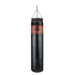 DBX BUSHIDO Sovereign Profesionální kožený boxovací pytel 150/45cm prázdný (5904639195135)