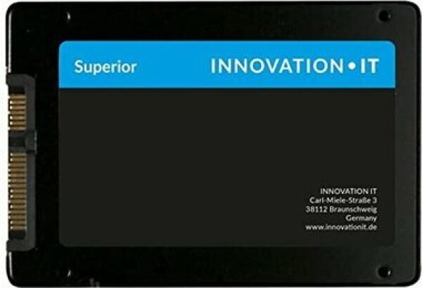 Innovation IT Superior 256GB (2.5") bulk / SSD / 2.5" / SATA 3 / R: 550 MBs / W: 500 MBs / 3D TLC (00-256999)