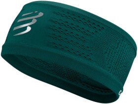Compressport Thin On/Off Sportovní funkční světle modrá - Běžecká čelenka Compressport Headband On/Off - Storm