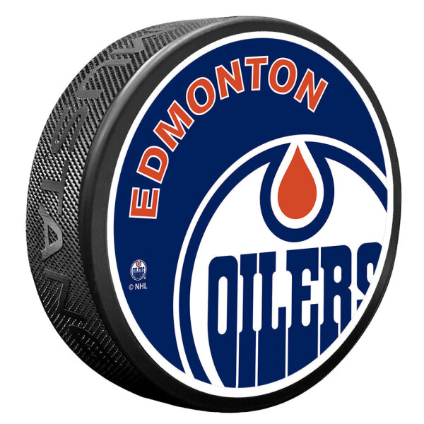 Mustang Puk Edmonton Oilers NHL Icon