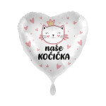 Balónek fóliový Naše kočička - Albi