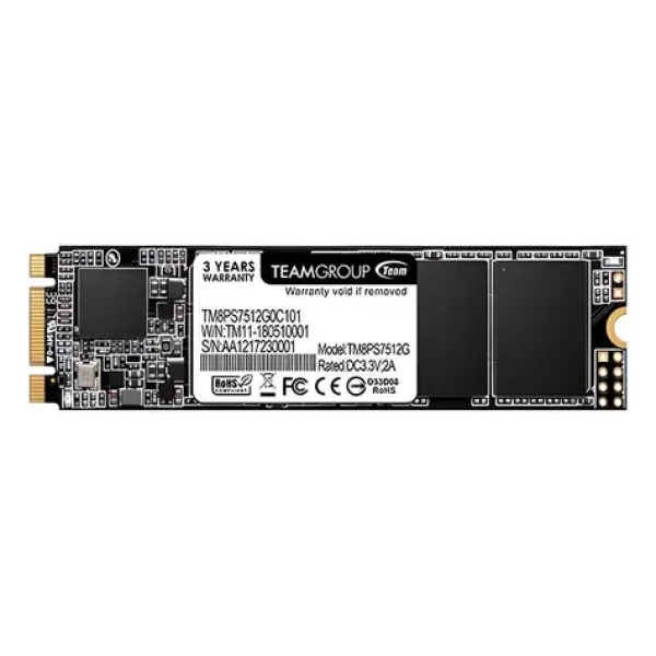 Team Group MS30 / SSD / 512 GB / M.2 2280 / SATA III (TM8PS7512G0C101)