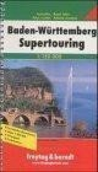 BWTOUR Baden Württemb. 1:150 000 atlas spir.