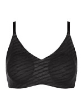 Dámská podprsenka ZERO Lacy Soft bra Sloggi černá (0004)